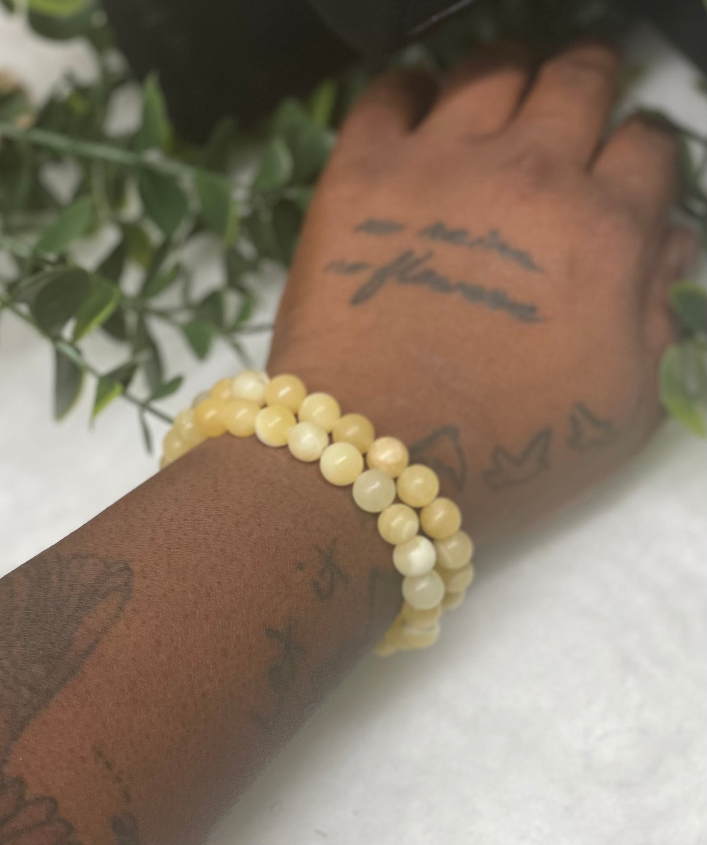 Yellow Jade Healing Bracelet