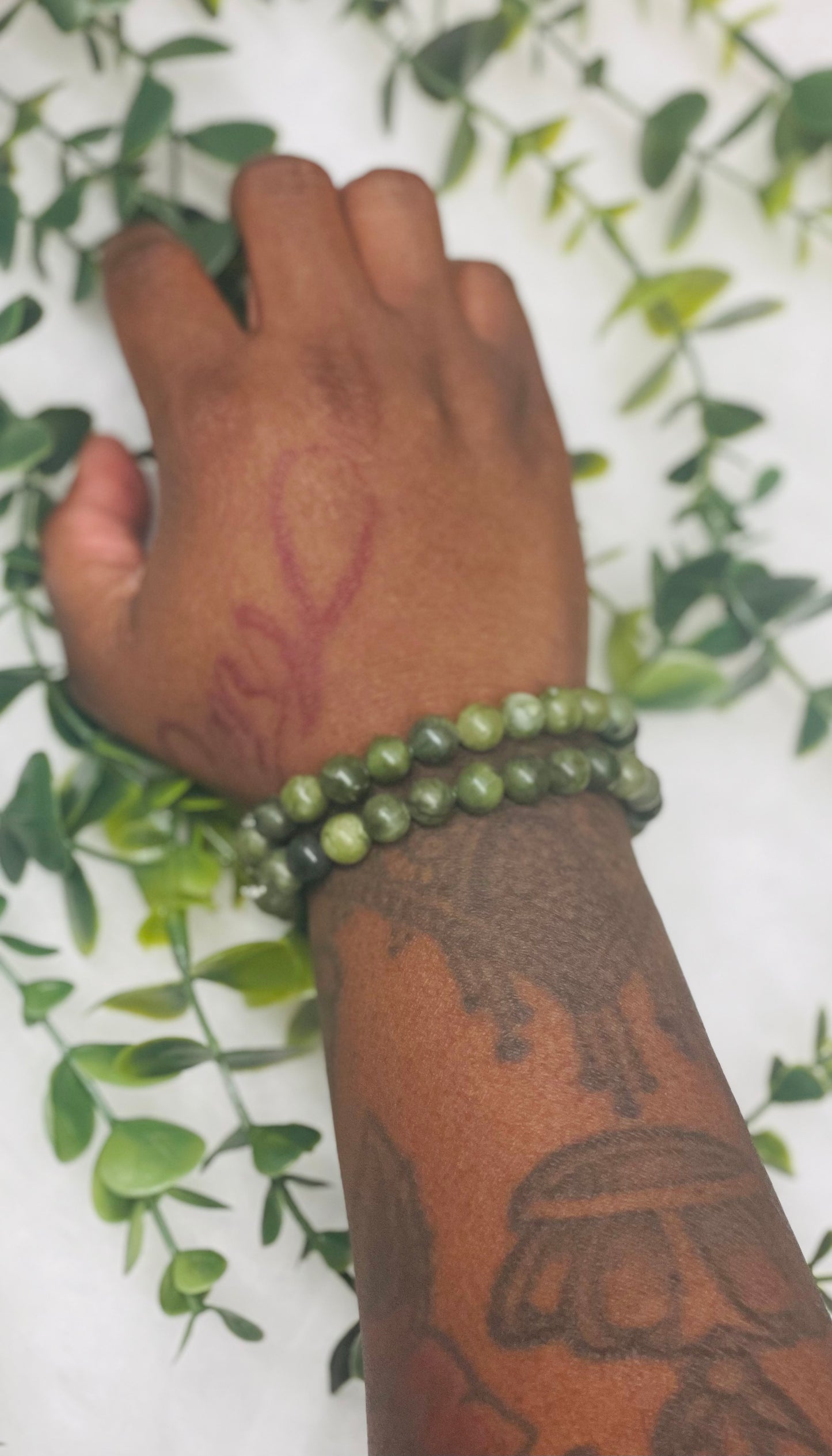 Green Jade Healing Bracelet